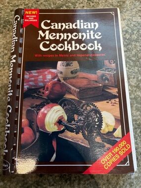 Canadian Mennonite Cookbook - Brown Cover